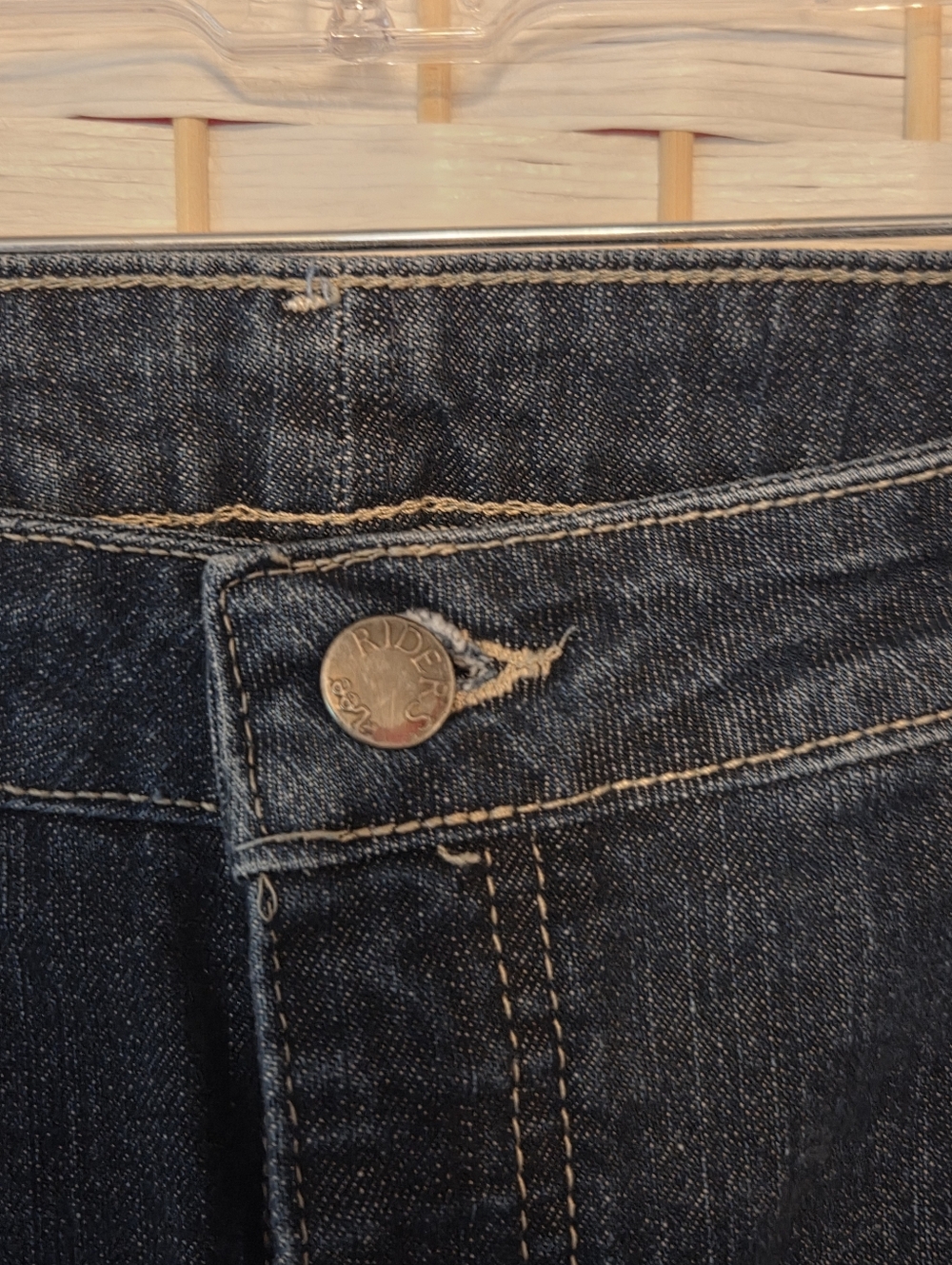 Lee Riders Women's Dark Blue Denim Jeans 14M